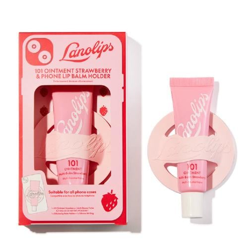 Lanolips 101 Ointment Strawberry & Phone Lip Balm...