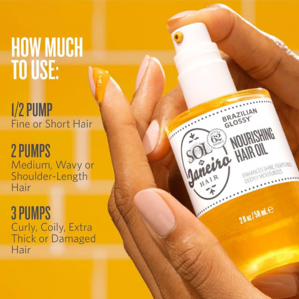 Sol de Janeiro Brazilian Glossy Nourishing Anti Frizz Hair Oil 58ml Levirgo beauty