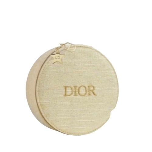 Dior Beauty Gold Makeup Bag