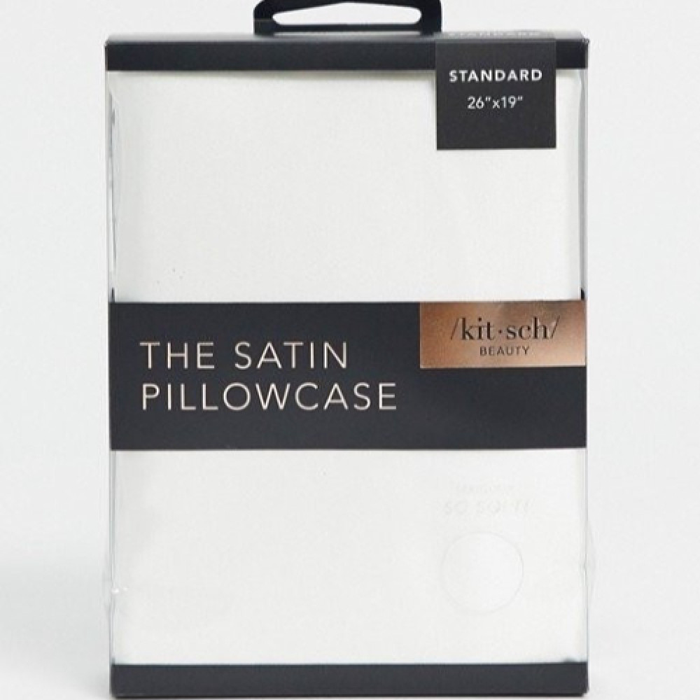 Satin Pillowcase in Ivory – KITSCH