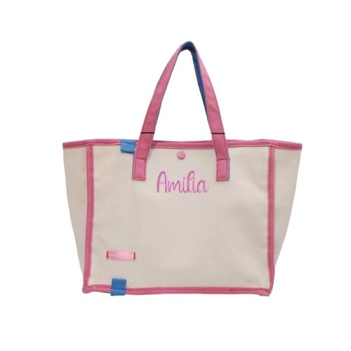 Personalized Fashion Contrast Canvas Bag