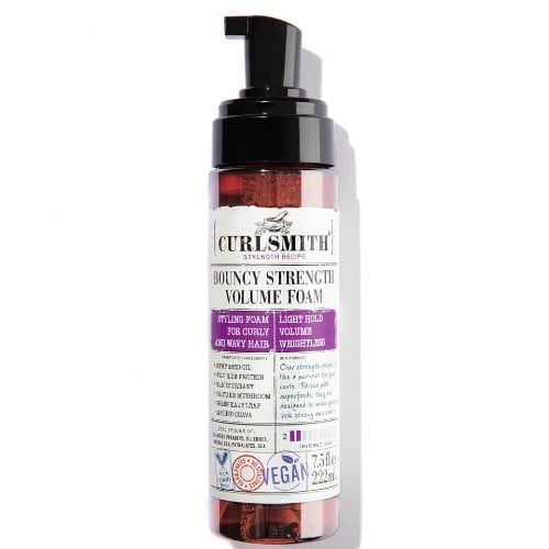 Curlsmith Bouncy Strength Volume Foam 222ml|رغوة ت...