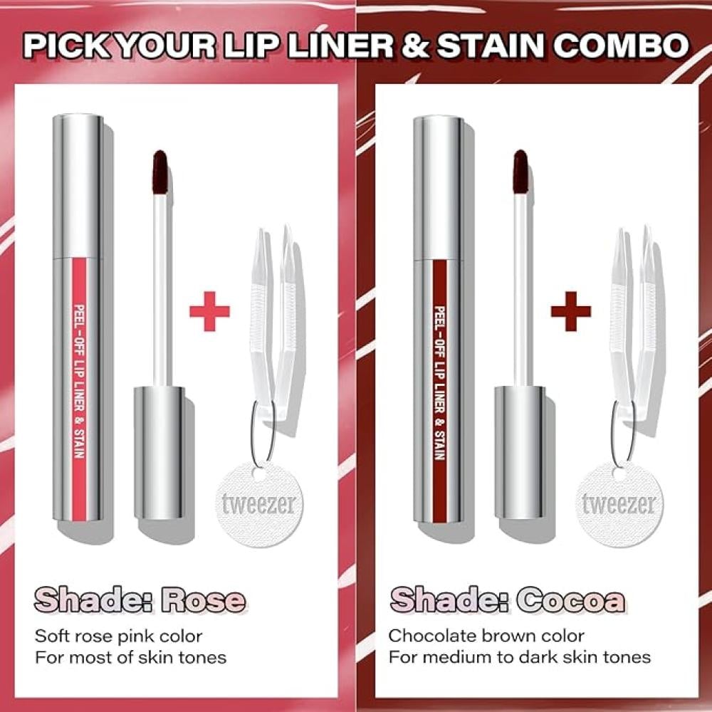 Cilrofelr Peel Off Lip Liner Stain|سيلروفلر قلم تحديد الشفاه القابل للتقشير