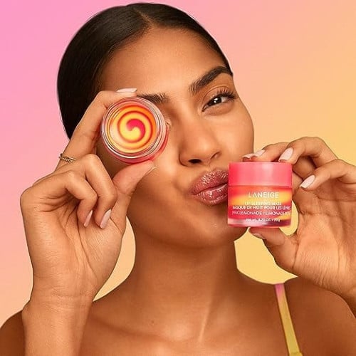 Laneige Lip Sleeping Mask Pink Lemonade Swirl | لانجي قناع النوم للشفاه