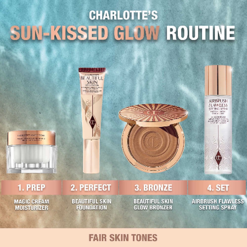 Charlotte TilburyBeautiful Skin Sun Kissed Glow Cream Bronzer | شارلوت تيلبوري كريم برونزي
