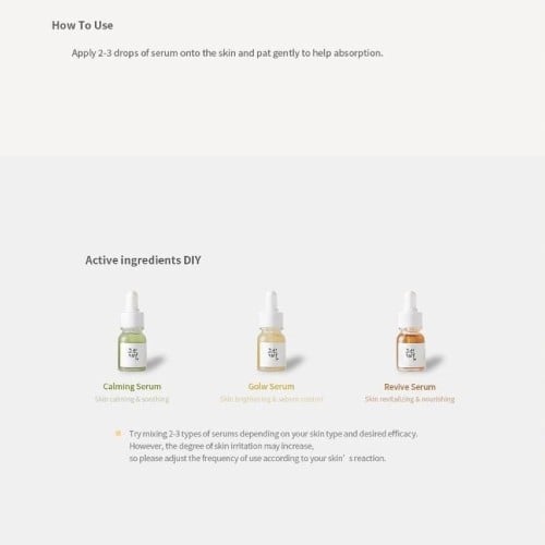 Beauty of Joseon Hanbang Serum Discovery Kit 10 ml