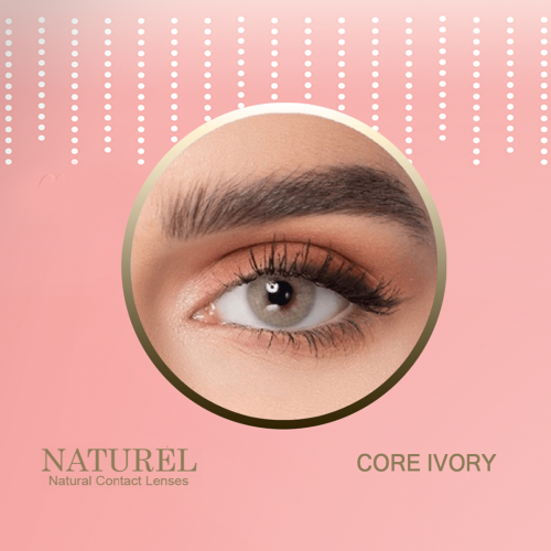 عدسات ناتشرال اللاصقه كور ايفوري CORE IVORY