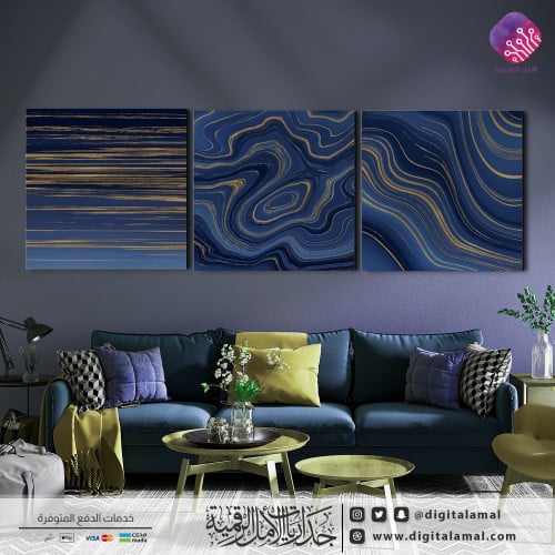 لوحات جدارية متعددة مميزة للفن التجريدي