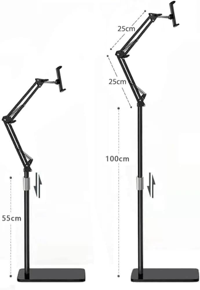 حامل جوال وتابلت ADMOS AM-324 – ستاند مكتبي بزاوية دوران 360°
