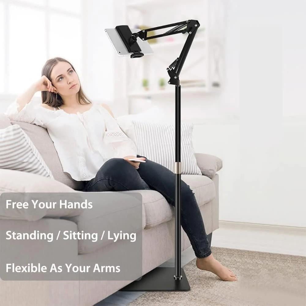 حامل جوال وتابلت ADMOS AM-324 – ستاند مكتبي بزاوية دوران 360°