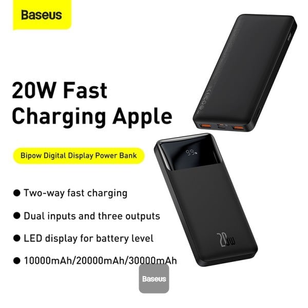 شاحن متنقل 10,000mAh من شركة Baseus