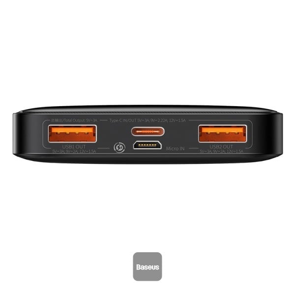 شاحن متنقل 10,000mAh من شركة Baseus