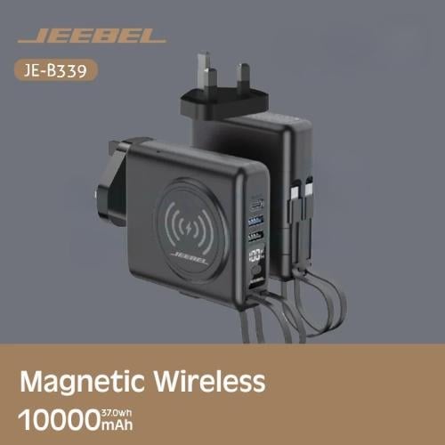 شاحن متنقل لاسلكي (JE-B339) 10,000mAh ملي امبير مت...