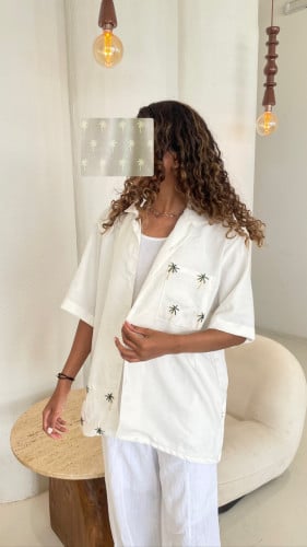 قميص النخل المطرز