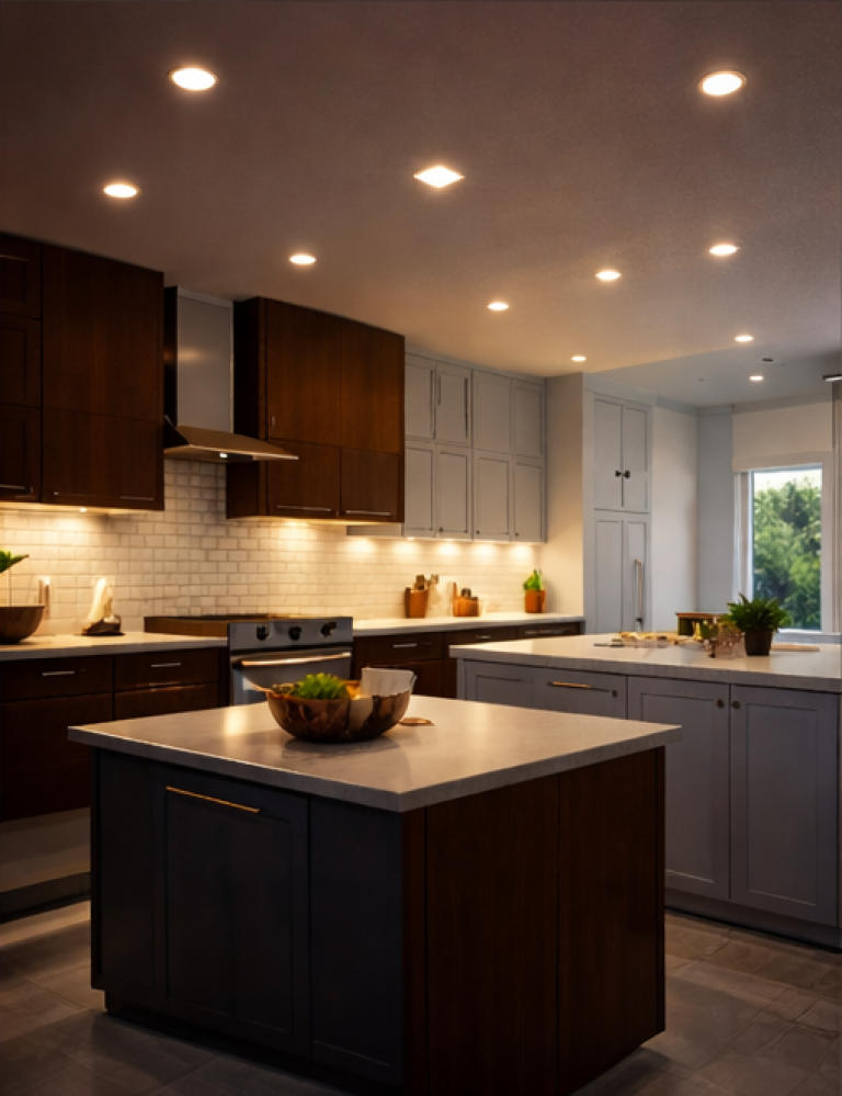 كيف تختار اضاءة المطبخ المثالية؟