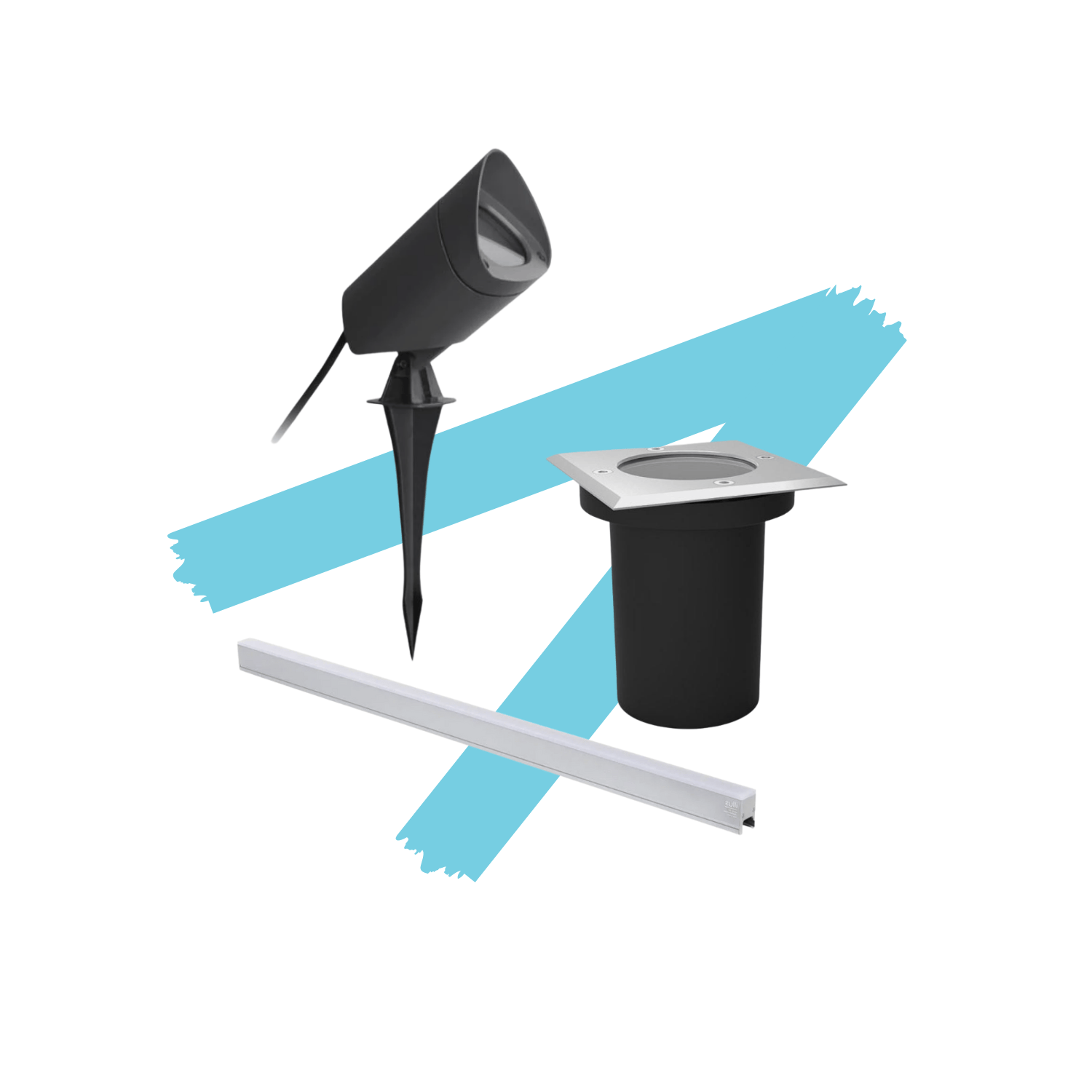 اضاءة ارضية (غرس اب لايت بروجيكتور)