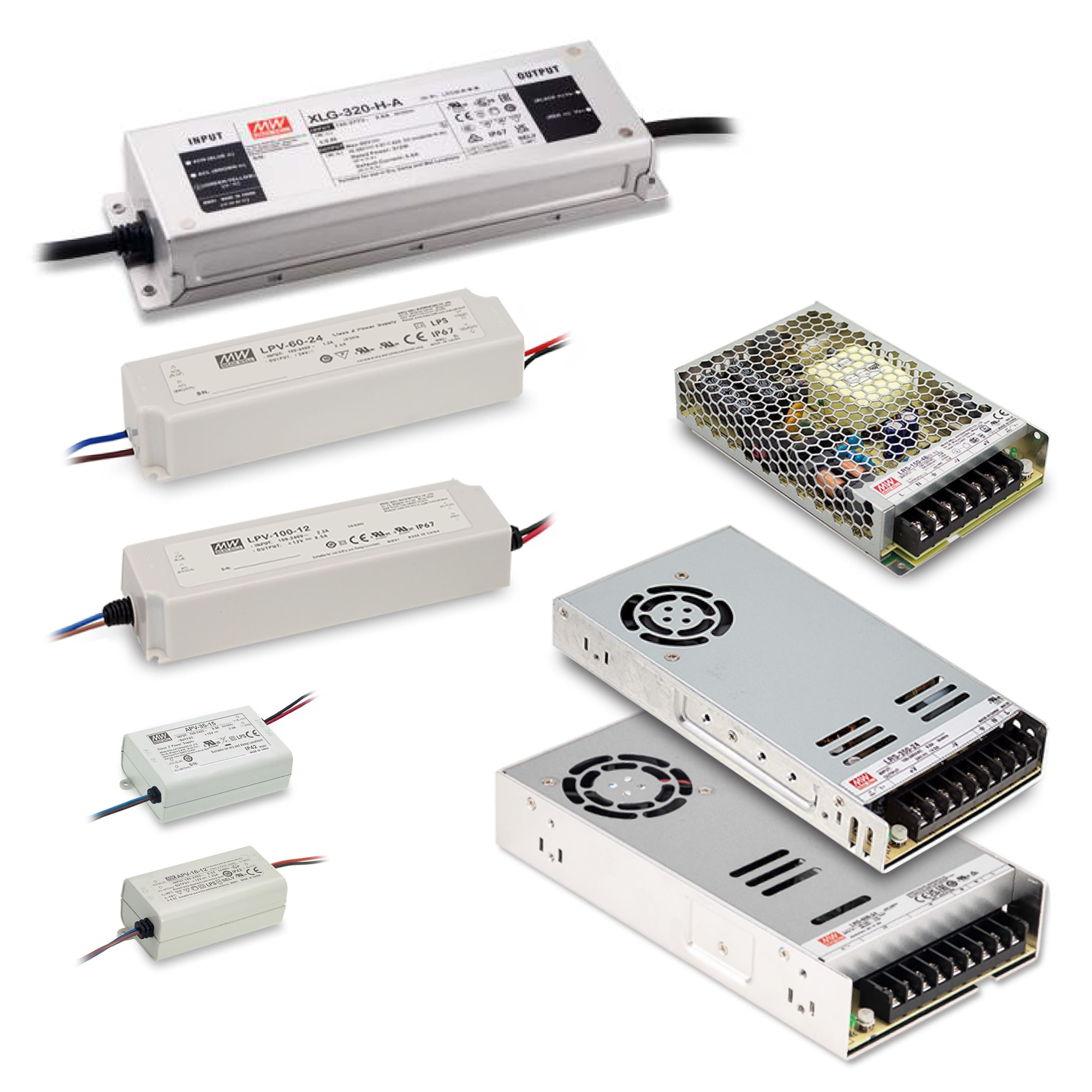 محولات Mean Well