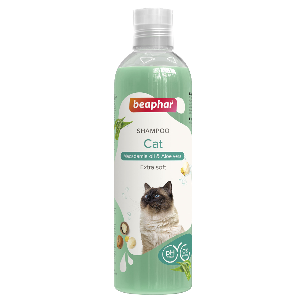 Beaphar shampoo for cats with macadamia oil and aloe vera 250 ml ANIMAL HOMELAND STORE