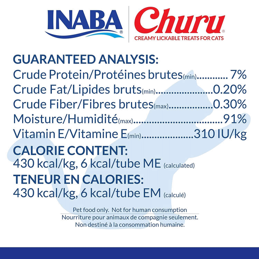 INABA Churu Cats Treats seafood mix Variety 20 x 14g