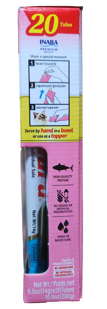 INABA Churu Cats Treats seafood mix Variety 20 x 14g