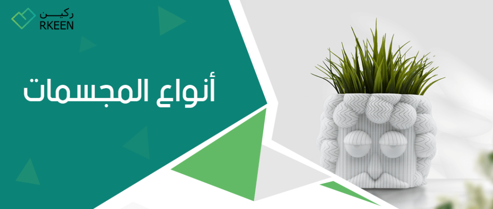 أنواع المجسمات