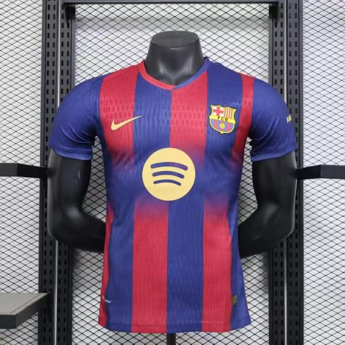 تيشرت برشلونه الجديد فئة اللعيبه(2025_2026)