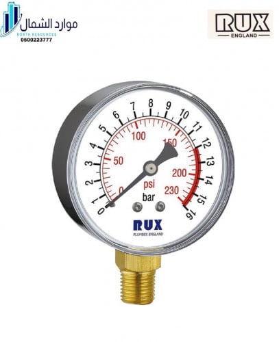 ساعه ضغط مياه 16 بار روكس - PRESSURE GAUGE 16BAR R...