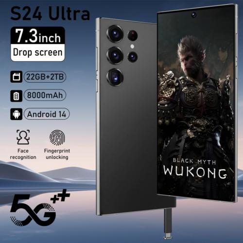 2024 جديد S24 Ultra الهاتف الذكي الأصلي 7.3 بوصة C...