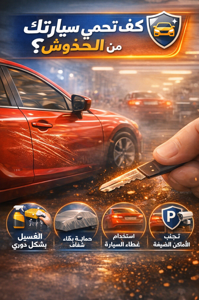 كيف تحمي السيارة من الخدوش