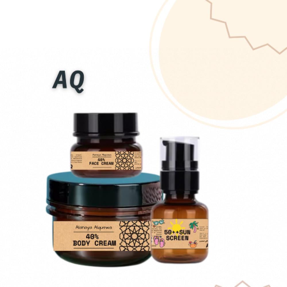 بنكوين مجموعة توحيد اللون ( كريم جسم + كريم وجه + واقي شمس )