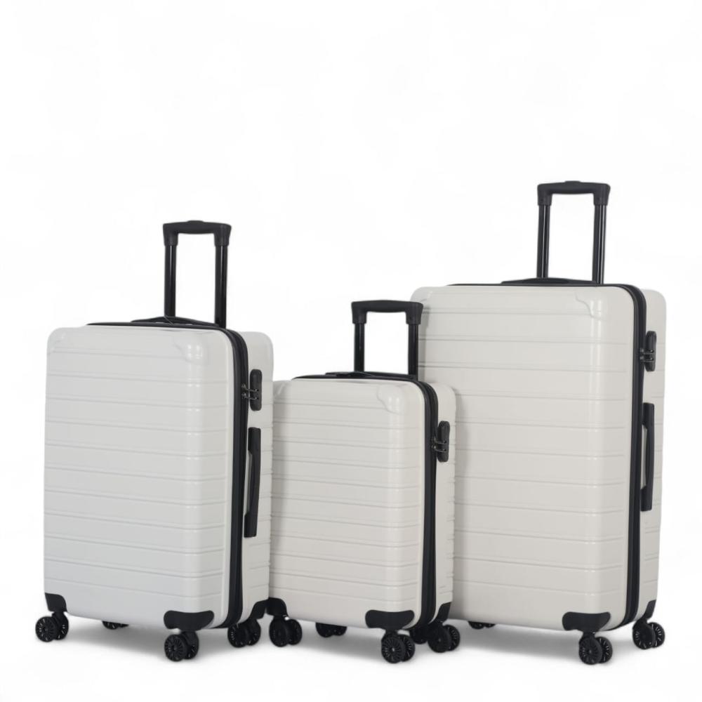 طقم شنط مميز مكون من 3 قطع -كفرات دواره 360 درجه -خفيفه الوزن