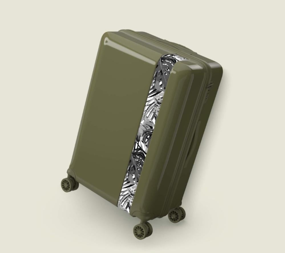 حقيبة سفر من | Bande a part | ضد الكسر - 4 عجلات مزدوجة 360 - مقاس L- 75x50x30 cm