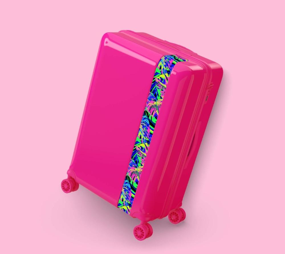 حقيبة سفر من | Bande a part | ضد الكسر - 4 عجلات مزدوجة 360 - مقاس L- 75x50x30 cm