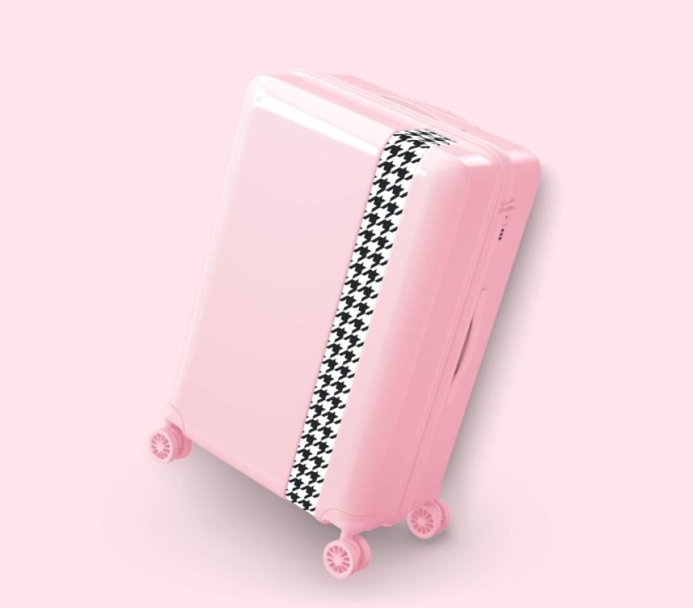 حقيبة سفر من | Bande a part | ضد الكسر - 4 عجلات مزدوجة 360 - مقاس L- 75x50x30 cm