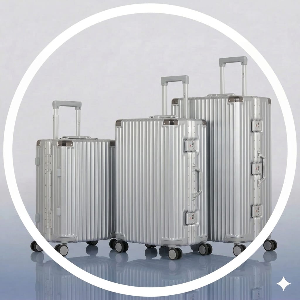 حقائب سفر المنيوم