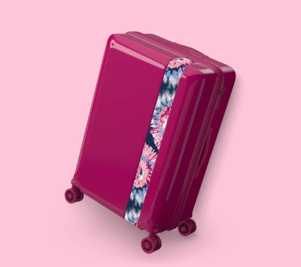 حقيبة سفر من | Bande a part | ضد الكسر - 4 عجلات مزدوجة 360 - مقاس L- 75x50x30 cm