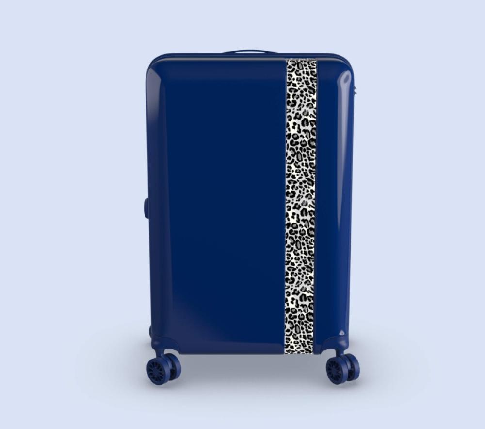 حقيبة سفر من | Bande a part | ضد الكسر - 4 عجلات مزدوجة 360 - سحابات متينة ضد السرقة -مقاس 20 بوصة كابينة الطائرة