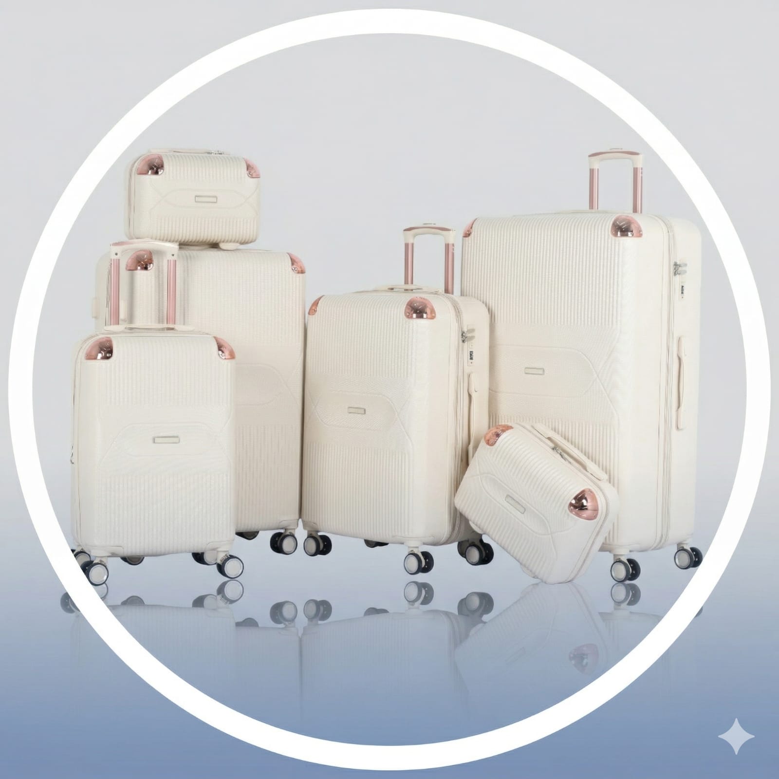 حقائب سفر صلبة