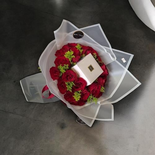 باقة الحب مع ربع كيلو باتشي