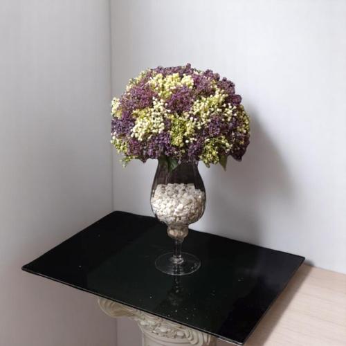 فازة جبسوفيليا صناعي شبية الطبيعي دائرية كاملة