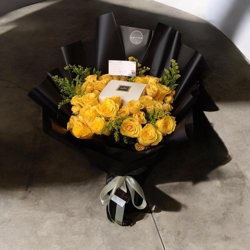 باقة الغيرة و البياض مع ربع كيلو باتشي