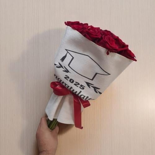 باقة هبة التخرج جوري