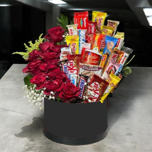 باقة شكلاته تخرج الفرح