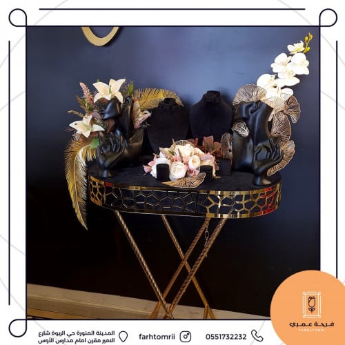 طاولة شبكة الفخامة .