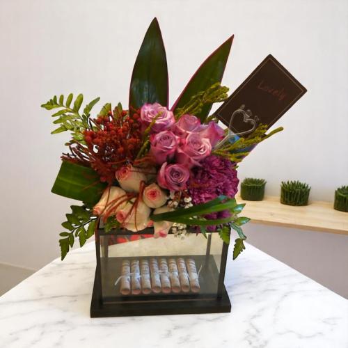 تنسيق بوكس بالورد الطبيعي مع مبلغ مالي