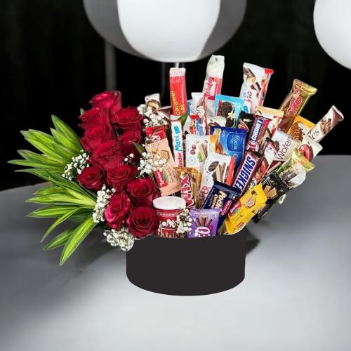 باقة شكلاته تخرج السعادة