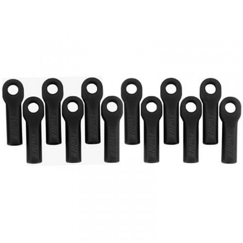 RPM Long Traxxas Turnbuckle Rod End Set (Black) (12) for RC 80512