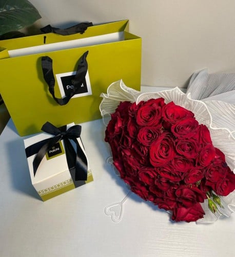 باقه ورد مع باتشي