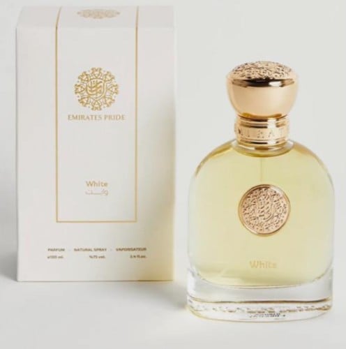 عطر وايت مع باقه ورد
