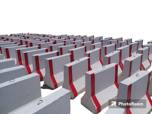 حاجز خرساني مقاس 100x85x50cm